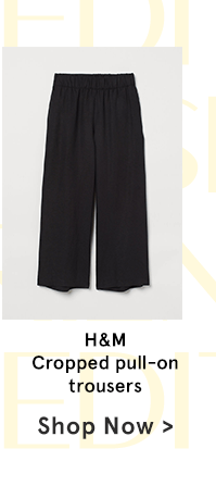h&m cropped trousers