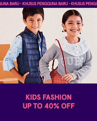 Kids Fashion Up to 40% Off
