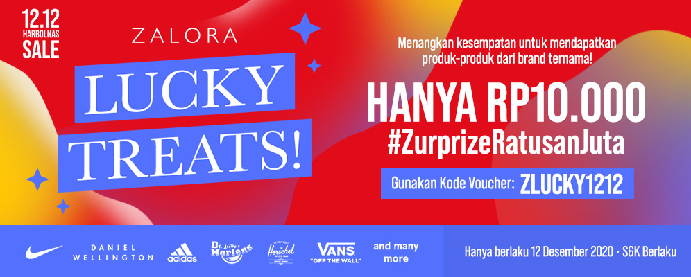 Hero ZALORA Lucky Treats 12.12