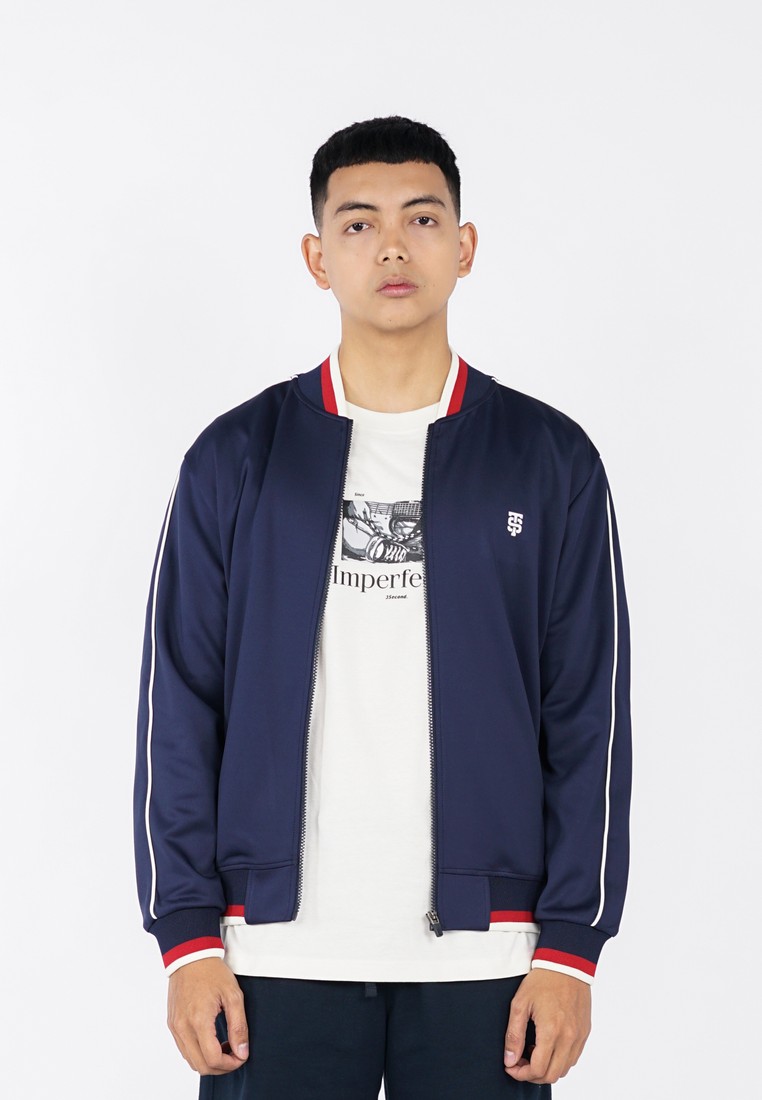 3Second Men's Tracksuit Jacket Regular Fit Polyester Sporty Asmodus HP-C040625