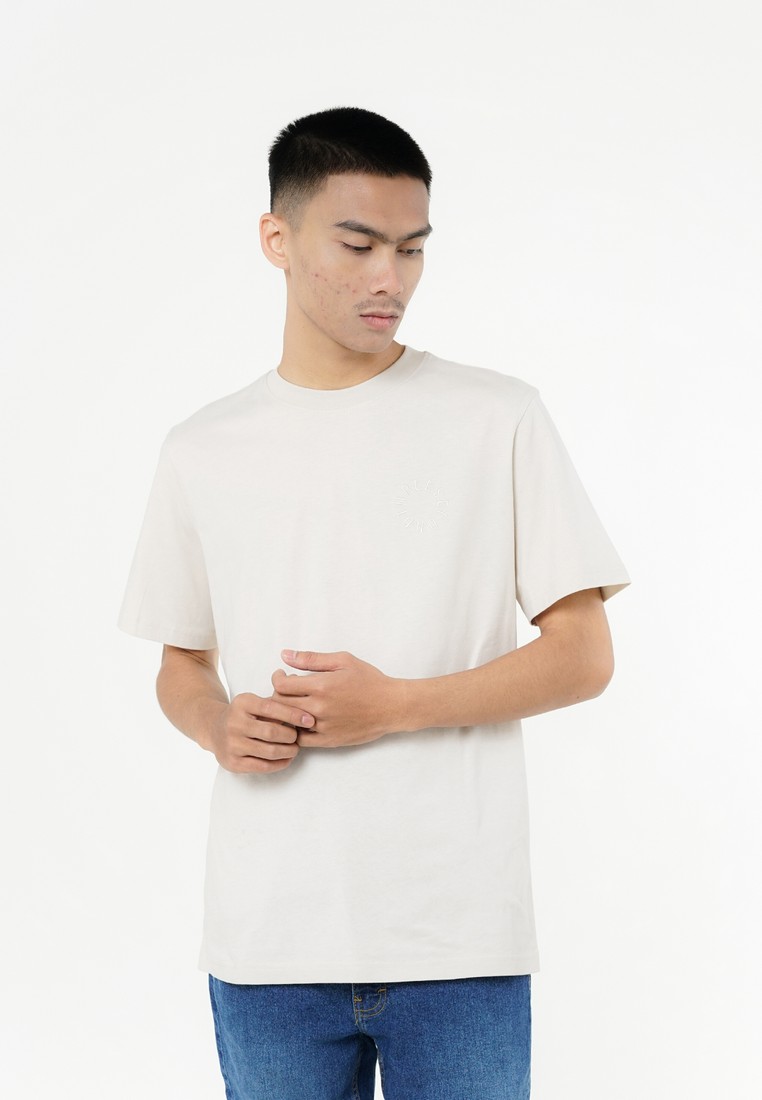 3Second Men's T-Shirt Short Sleeve Regular Fit Cotton Surround 130526