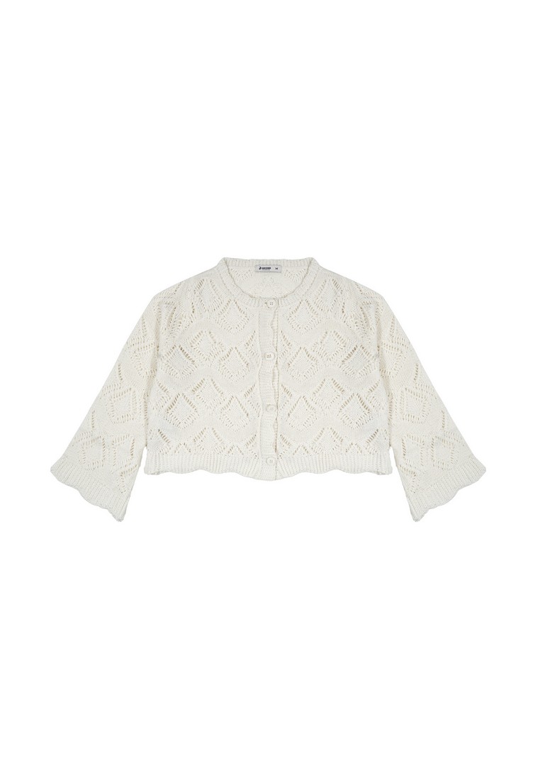 3Second Women's Knit Cardigan Long Sleeve Sweater Loose Fit Candy HP-C010826
