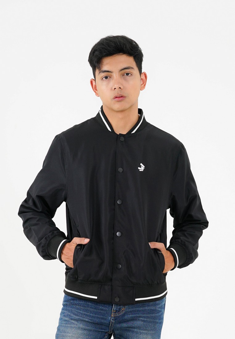 3Second Men's Bomber Jacket Regular Fit Taslan Vega C051124