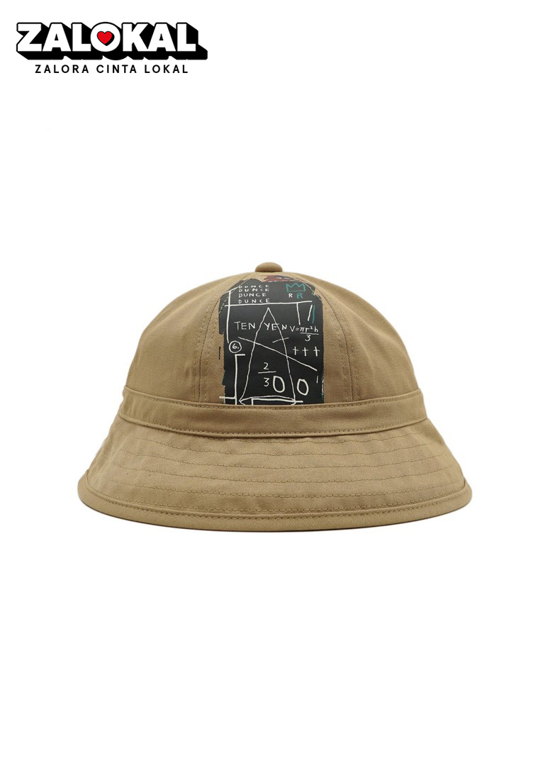 3Second x BASQUIAT Bucket Hat Math Cream 030823