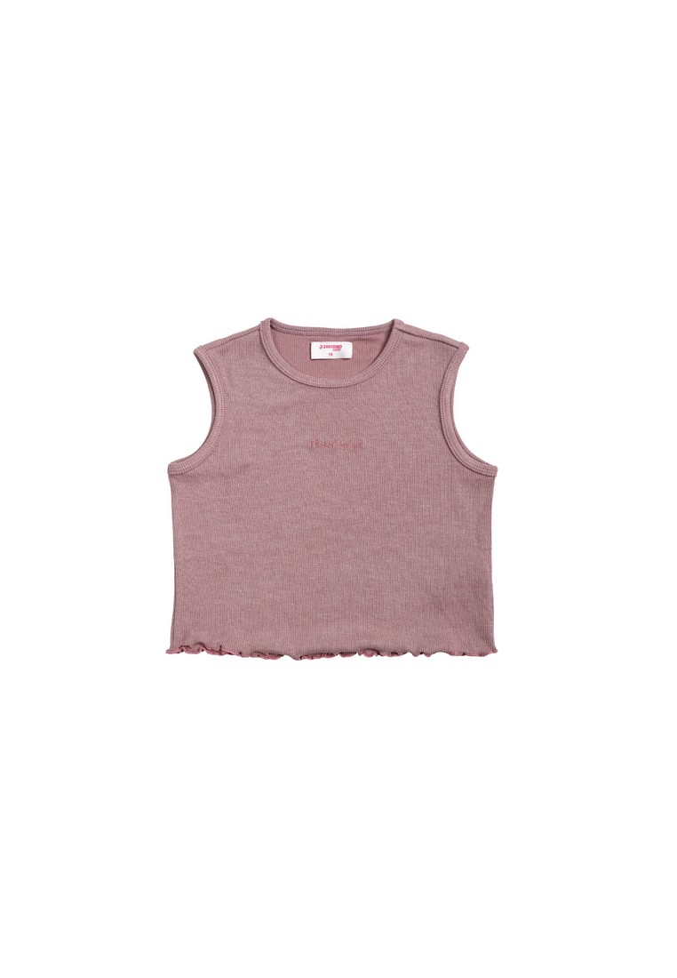 3Second Kids Girl's T-Shirt Sleeveless Body Fit Tanktop Kimmy HP-C200626