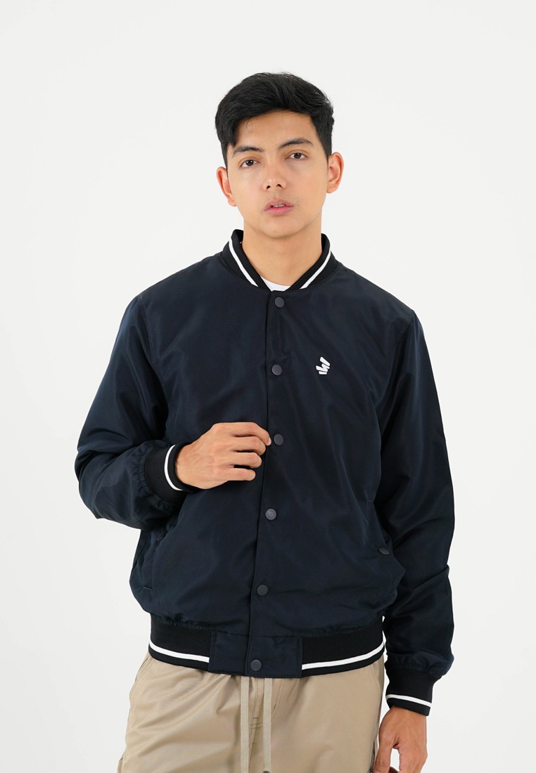 3Second Men's Bomber Jacket Regular Fit Taslan Vega C061124