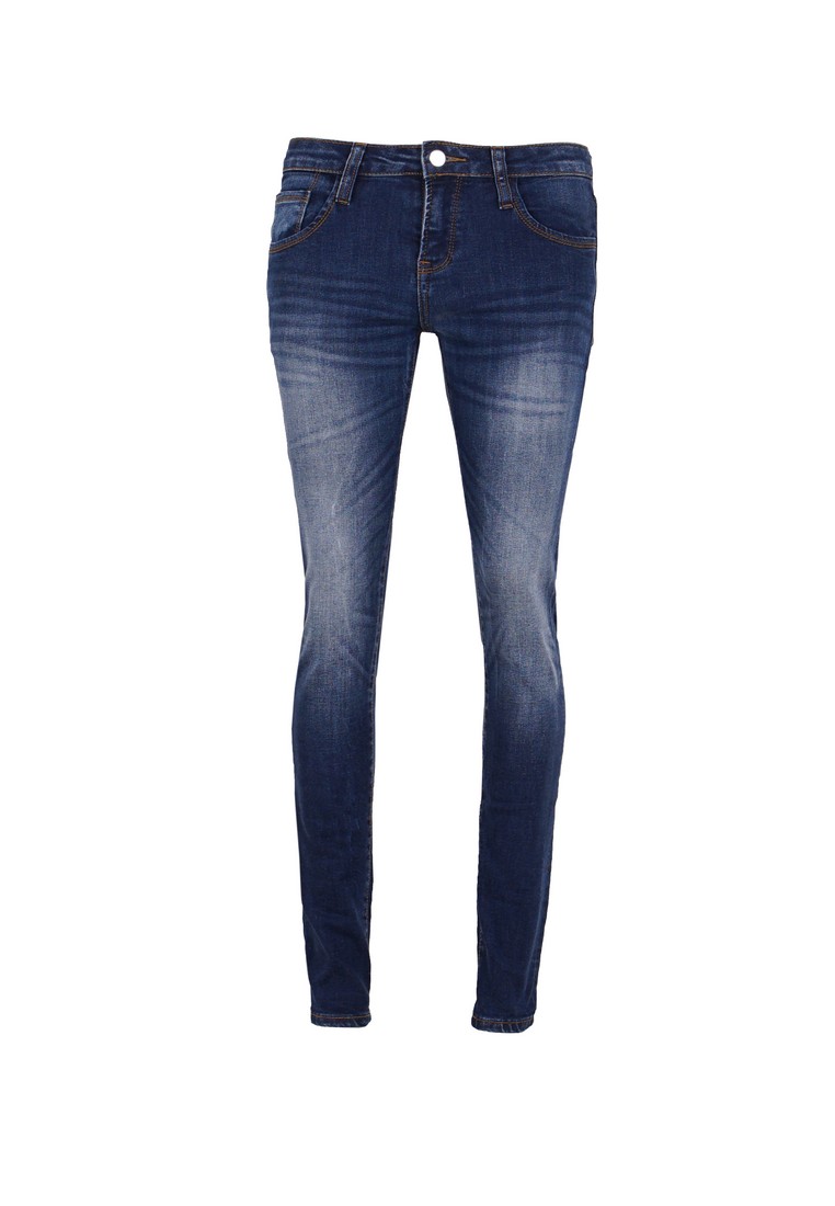 3Second Women's Long Skinny Jeans Denim On C011024