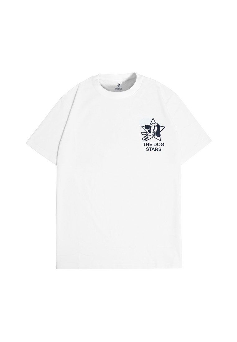 3Second Men's T-Shirt Short Sleeve Regular Fit Cotton Panana OL-C571124