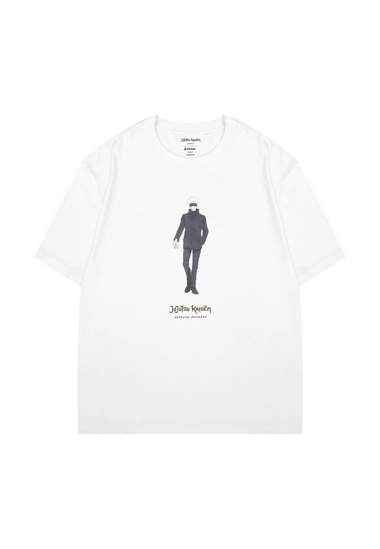 3Second x Jujutsu Kaisen T-Shirt Short Sleeve Relaxed Fit Cotton Shibuya Incident 50 340226