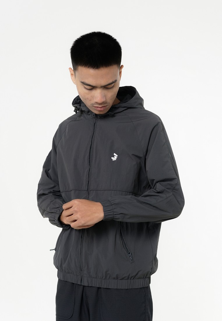 3Second Men's Windbreaker Jacket Regular Fit Taslan Arvo OL-C060426