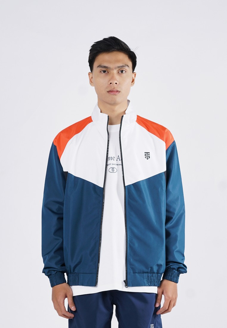 3Second Men's Tracksuit Jacket Regular Fit Taslan BLW Sport OL-040925