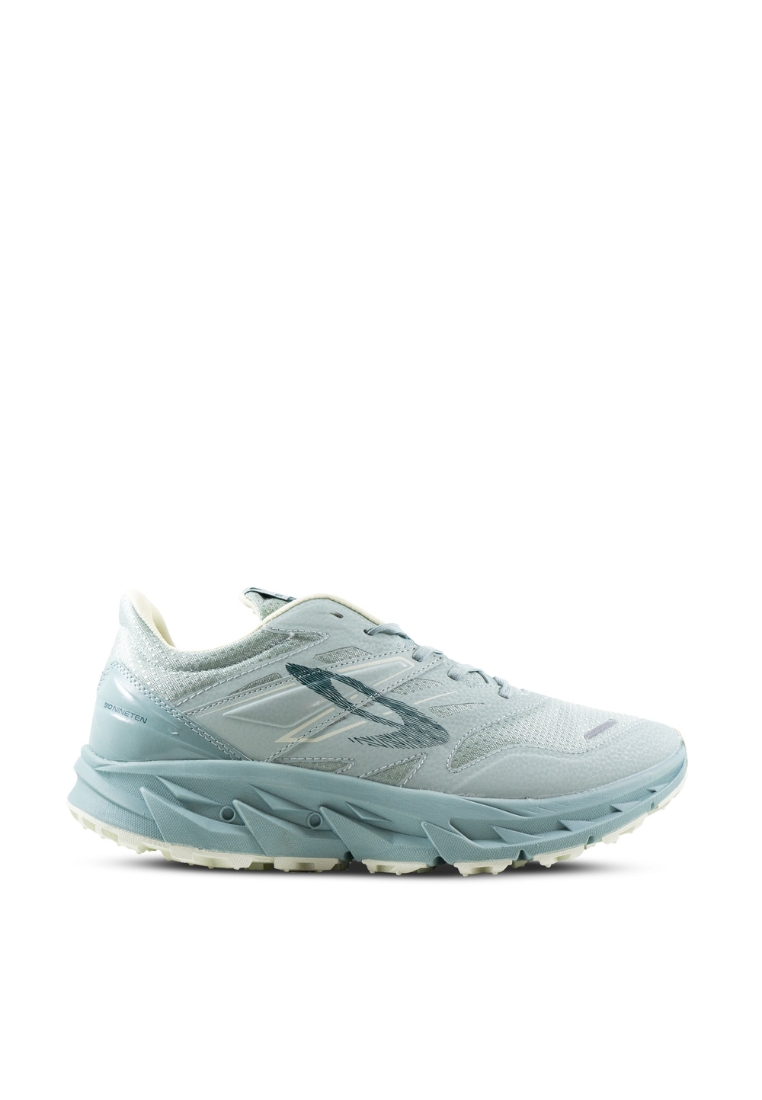 910 Nineten Yuza Evo Sepatu Trail - Abu Muda/Putih Gading