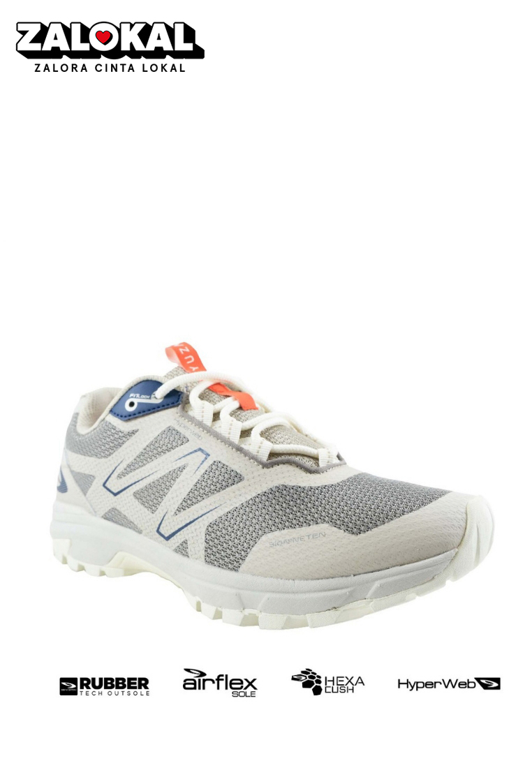 910Nineten YUZA sepatu trail - Abu-Muda/Abu-Tua