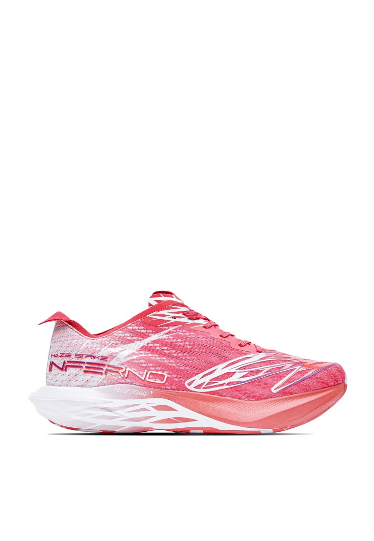 910 Nineten Haze Inferno Sepatu Lari - Merah/Putih