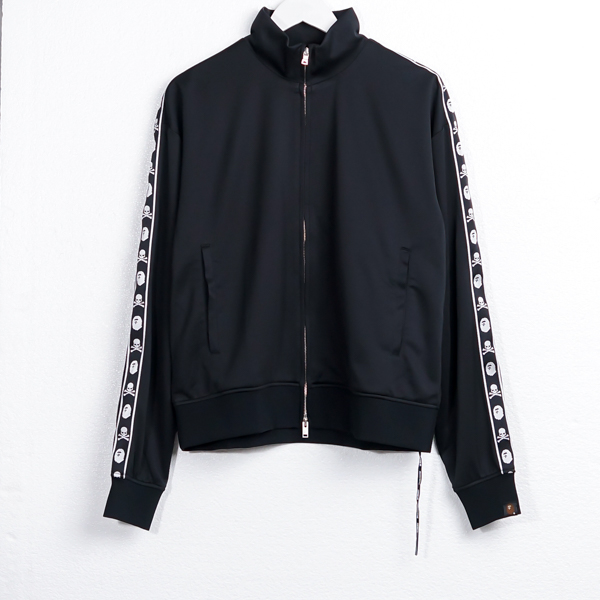 A Bathing Ape Jaket MASTERMIND X BAPE BAND TAPE SHOULDER ZIP JACKET 100% ORIGINAL
