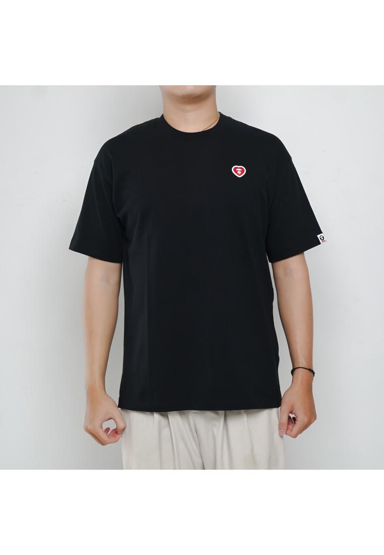 AAPE BY BATHING APE Kaos AAPE NOW HEAD PATCH POCKET BLACK JOGGER PANTS 100% ORIGINAL