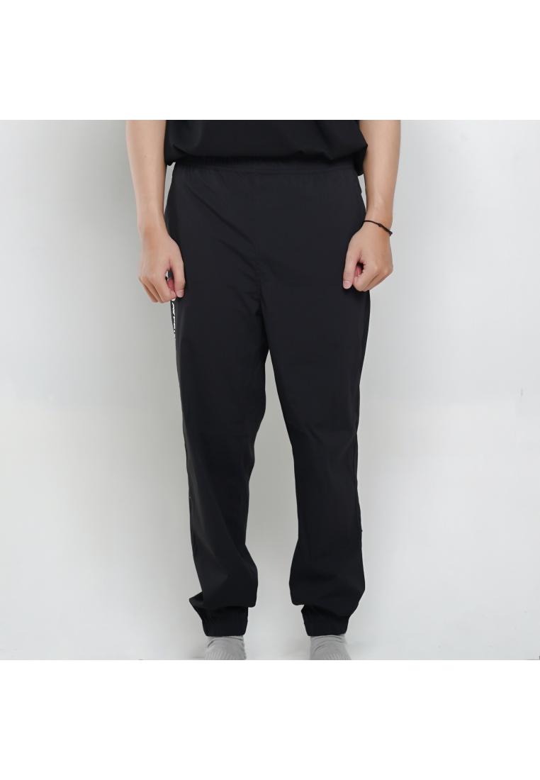 AAPE BY BATHING APE Celana AAPE NOW HEAD PATCH POCKET BLACK JOGGER PANTS 100% ORIGINAL