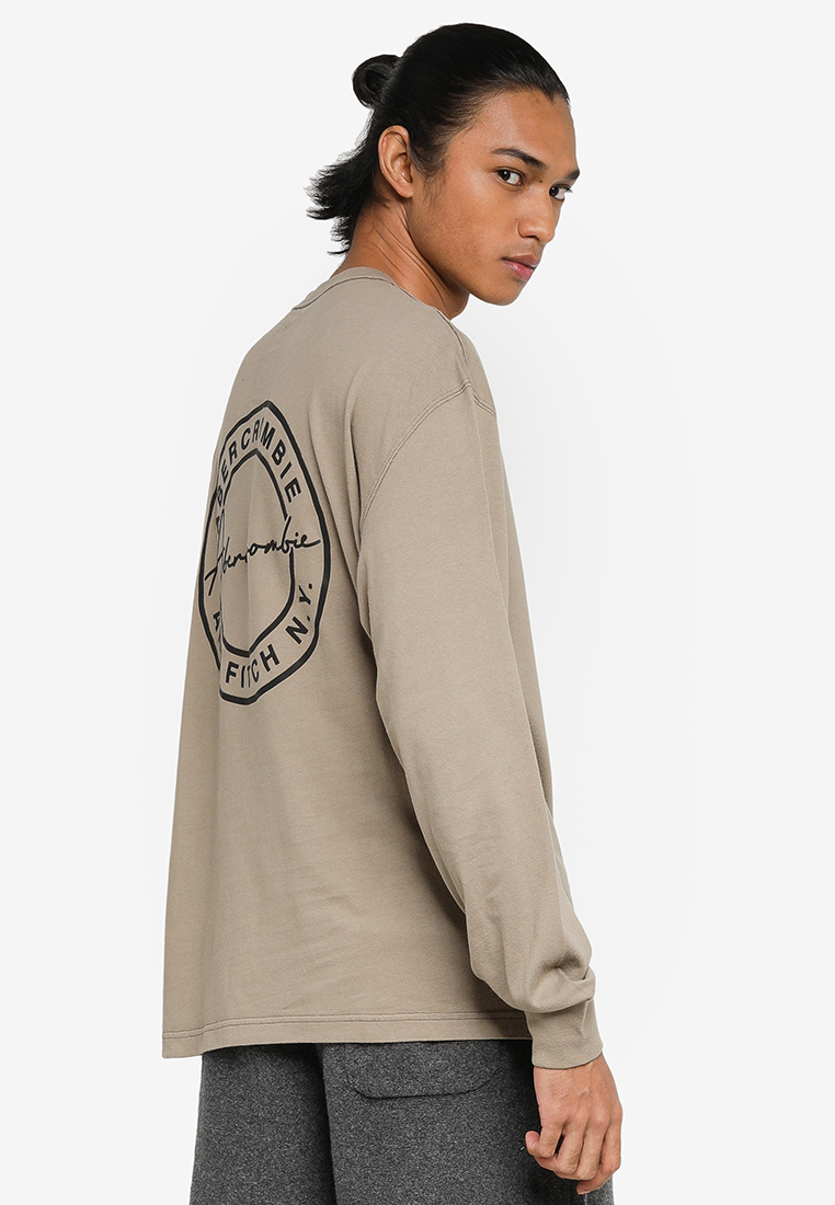 Kaos Abercrombie \u0026 Fitch Pria Original 