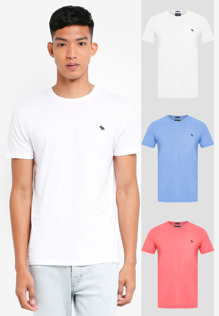 Jual Plain T-Shirts Abercrombie \u0026 Fitch 