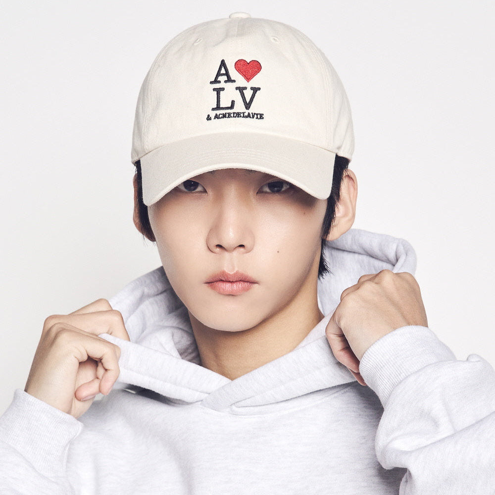 Acme De La Vie LOVE ADLV COTTON BALL CAP BEIGE