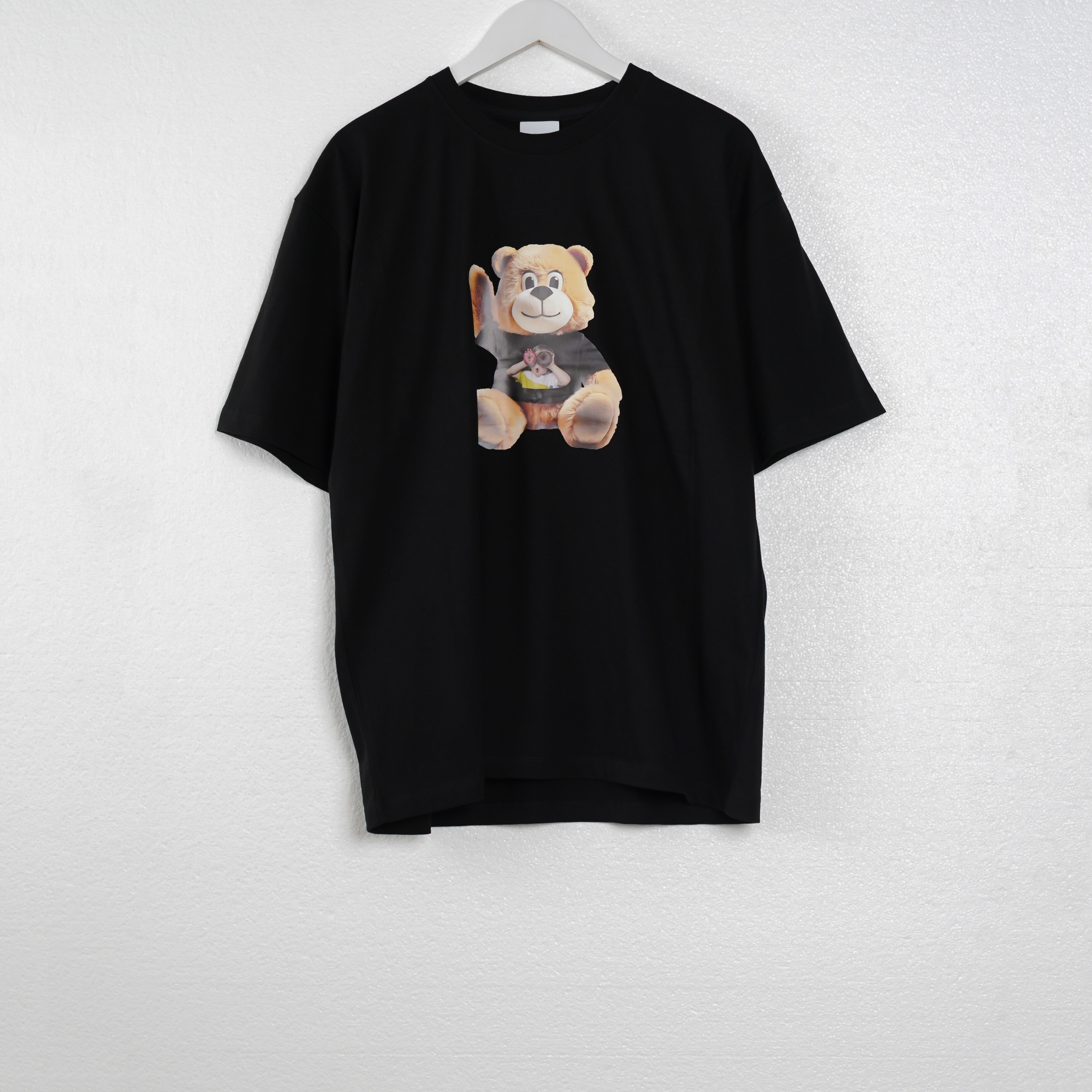 Acme De La Vie Kaos ADLV TEDDY TSHIRT BOY DONUT CHOCOLATE BLACK TSHIRT 100% ORIGINAL