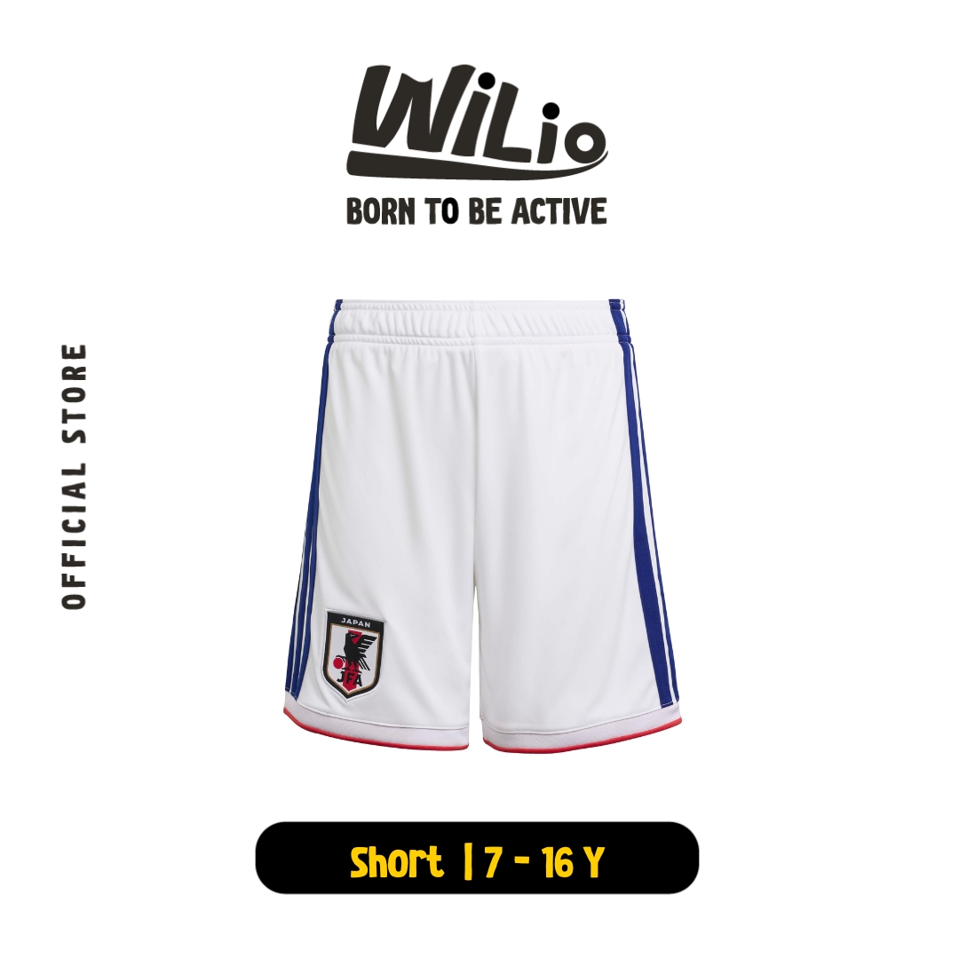 ADIDAS Japan JFA 26/27 Home Shorts JZ9691 - Celana Pendek Anak (Putih)