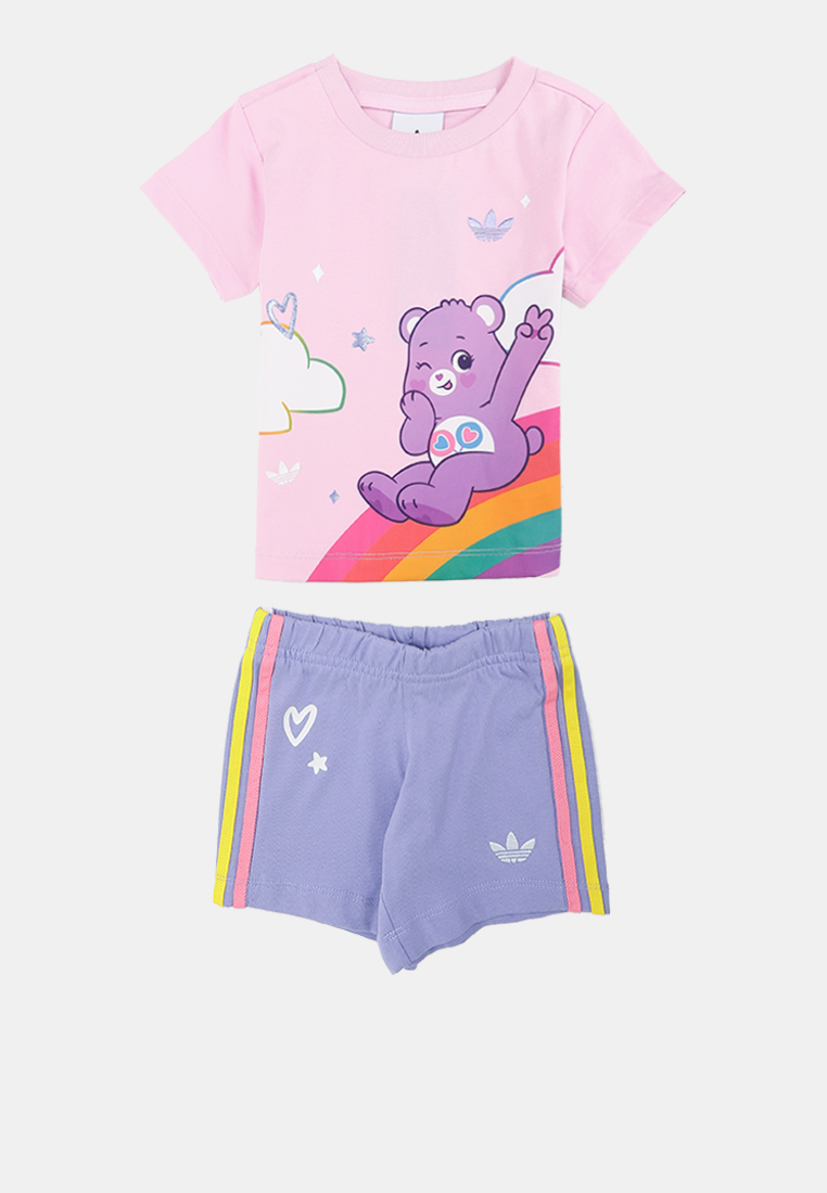 ADIDAS Care Bears Shorts & Tee Set