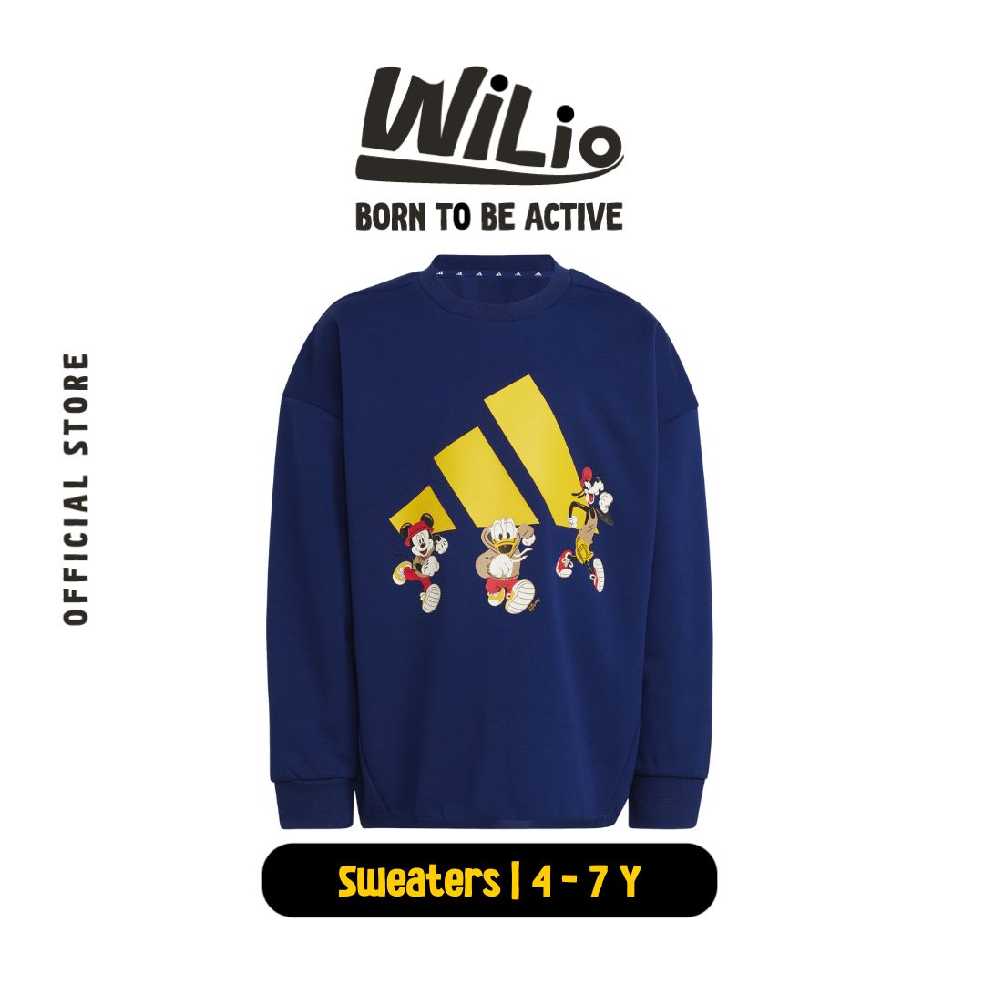 ADIDAS Disney Mickey Mouse Sweatshirt Kids JD4550 - Atasan Anak