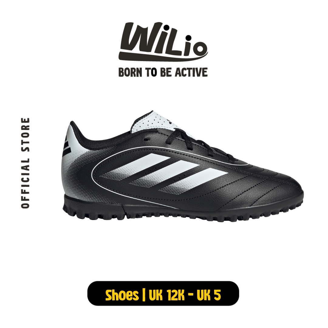ADIDAS Goletto IX Turf J IH0101 - Sepatu Bola Anak (Hitam)
