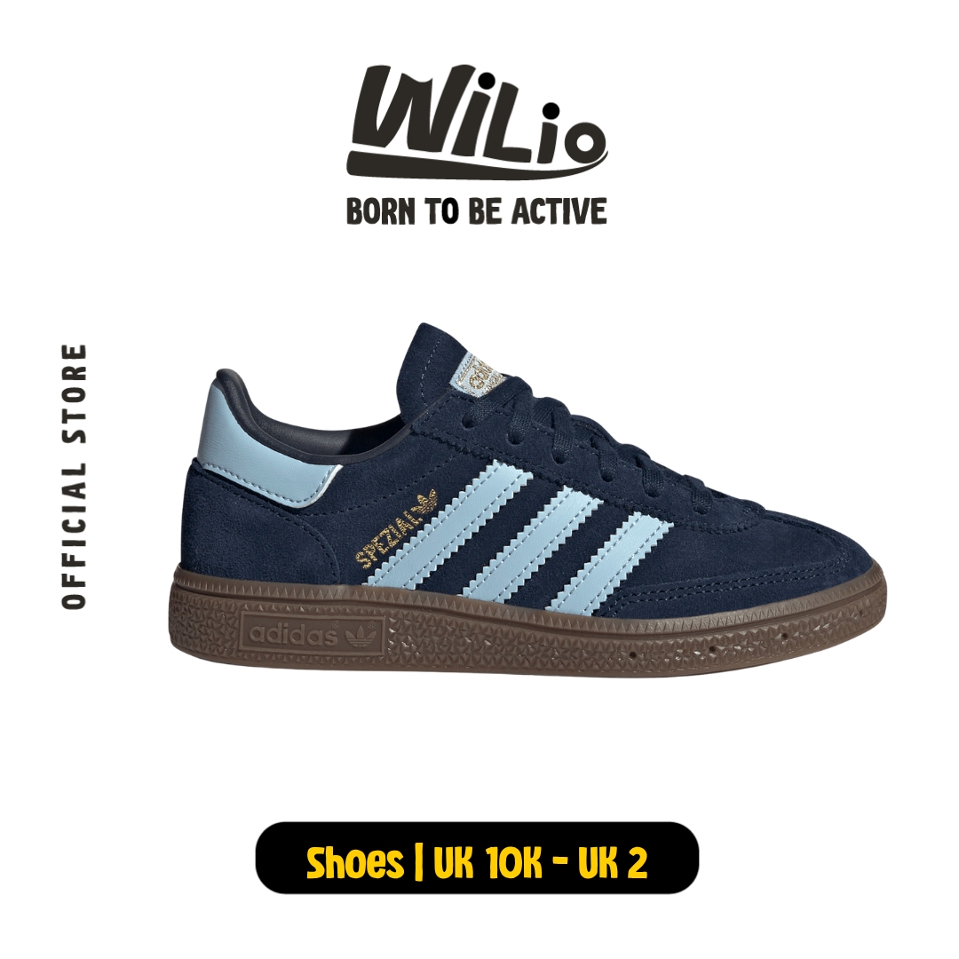 ADIDAS Spezial Kids Handball JI2895 - Sepatu Anak (Biru)