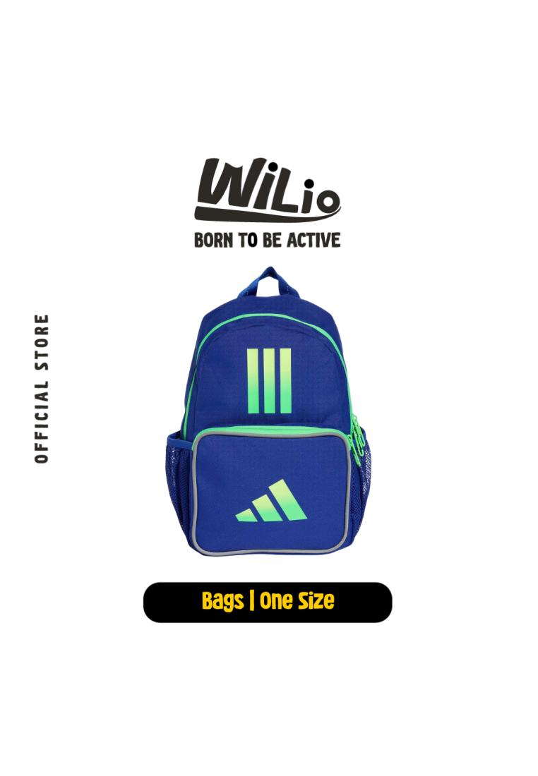 ADIDAS Little Kids Neon Backpack KH2299 - Tas Ransel Anak (Biru)