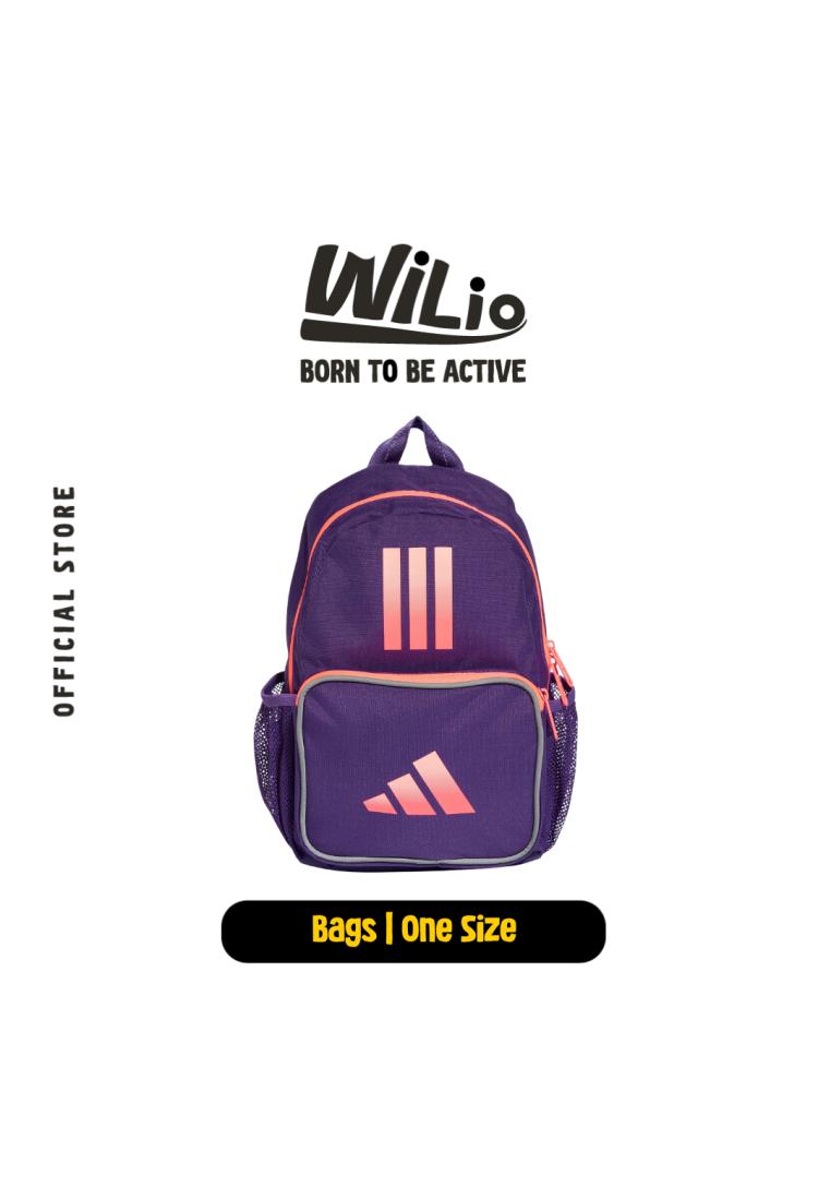 ADIDAS Little Kids Neon Backpack KR1699 - Tas Ransel Anak (Ungu)