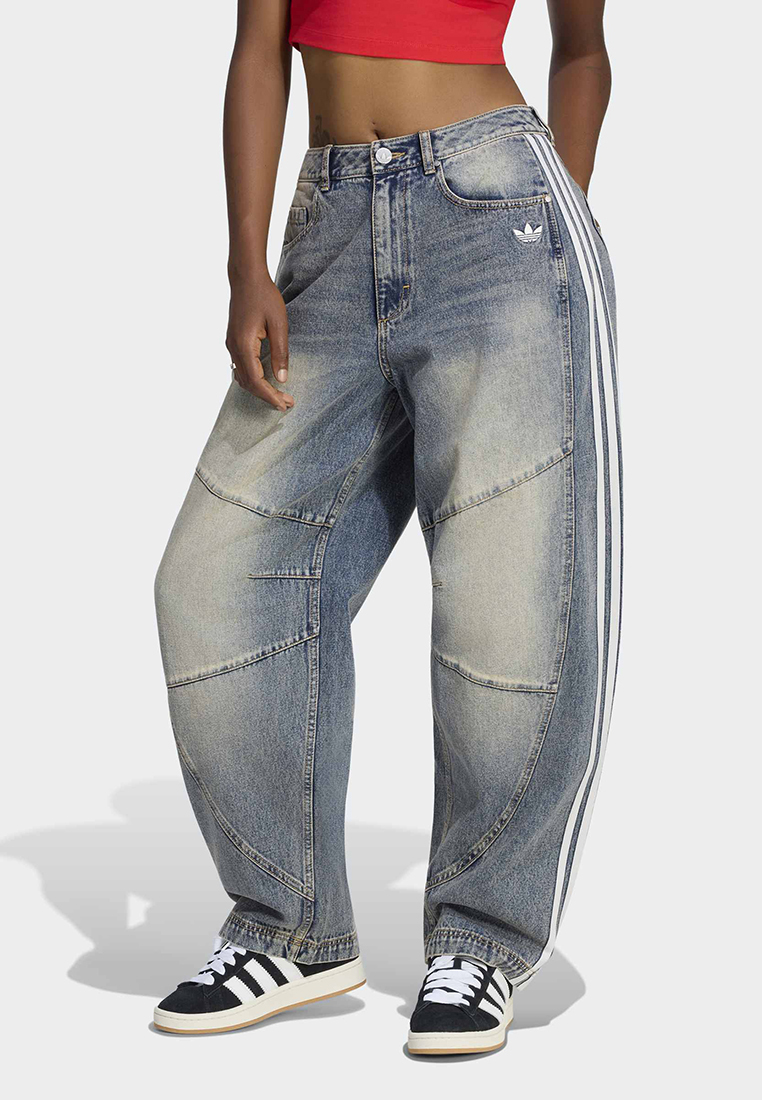 ADIDAS Denim Barrel Pants
