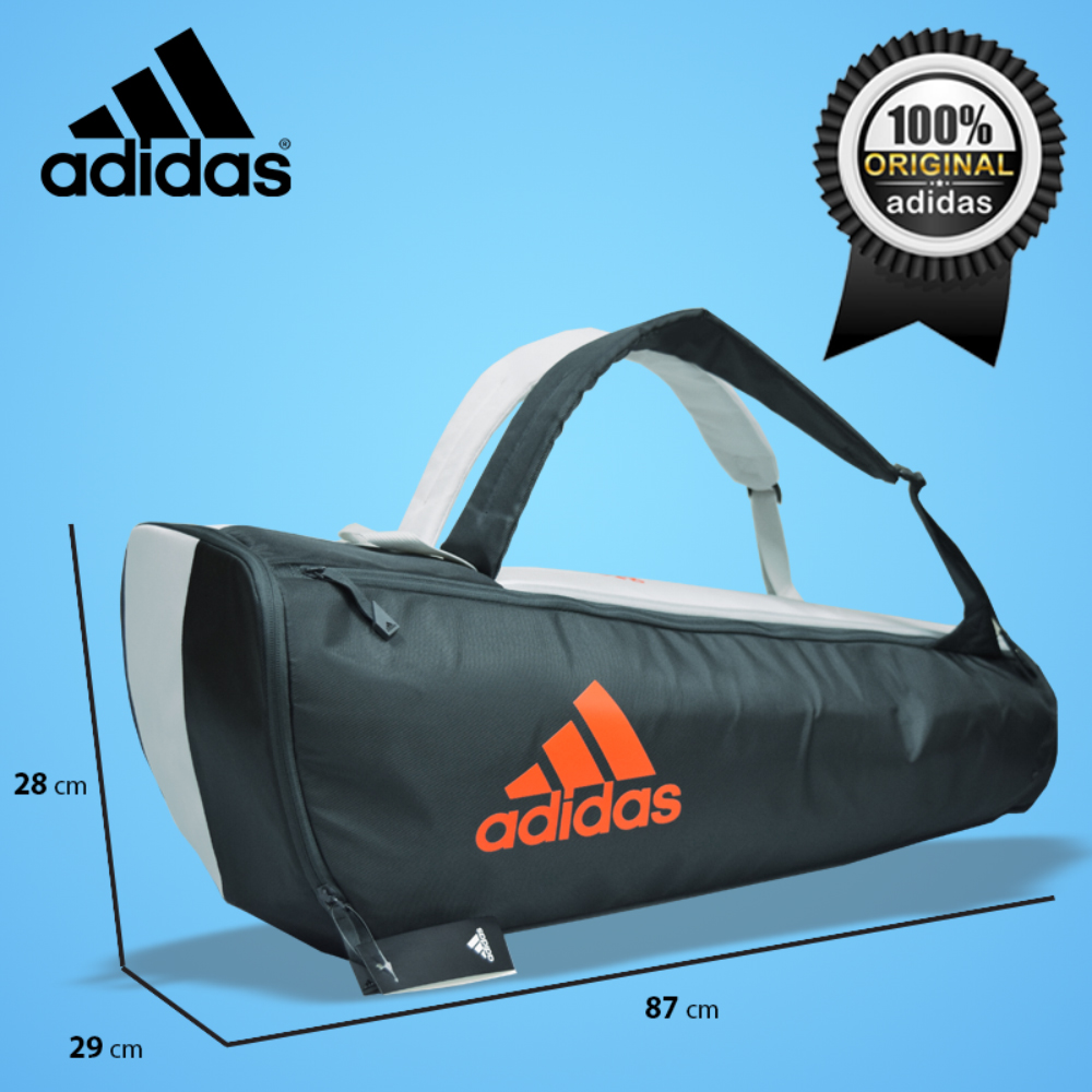 Adidas Badminton Tas Raket Badminton Bulutangkis / Tenis Adidas VS3.1 6 Racket Bag Grey