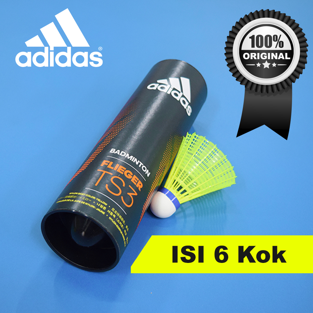 Adidas Badminton Kok Adidas Flieger TS3 Medium Speed Kuning Isi 6