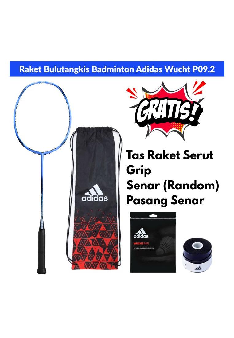 Adidas Badminton Raket Bulutangkis Badminton Adidas Wucht P09.2 Pulse Blue GRATIS senar, grip dan ta