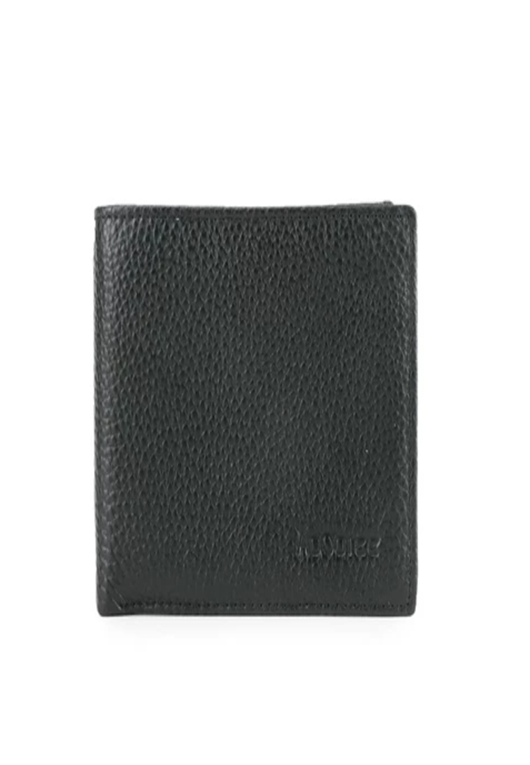 Adobree Dompet Lipat Pria Dompet Pendek Men Short Wallet PU Leather Branded Impor 1711411803BLA