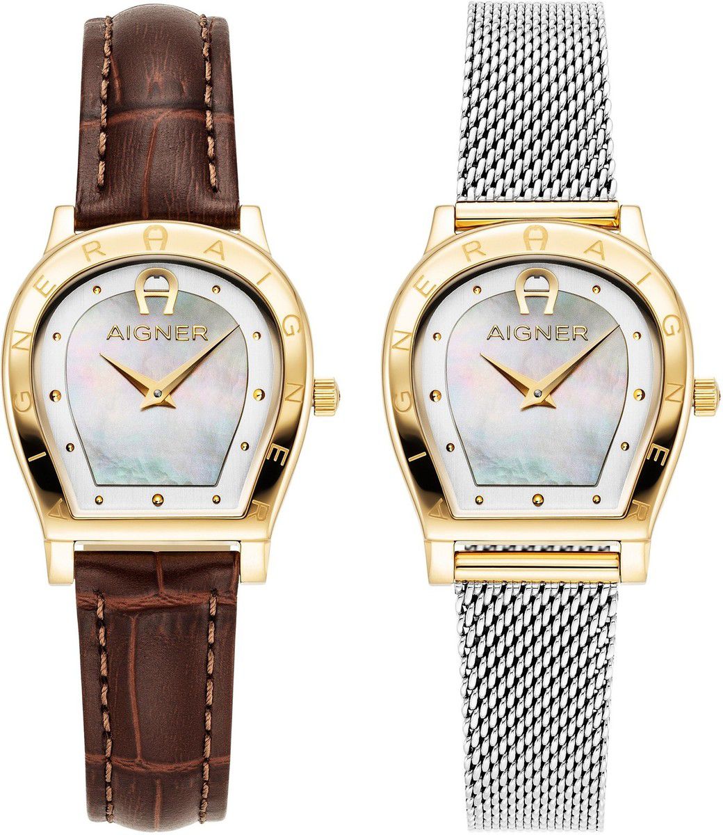 Aigner Watch AGW276001 Double Strap