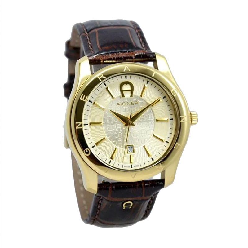 Aigner A32189B LAZIO II Gold Brown