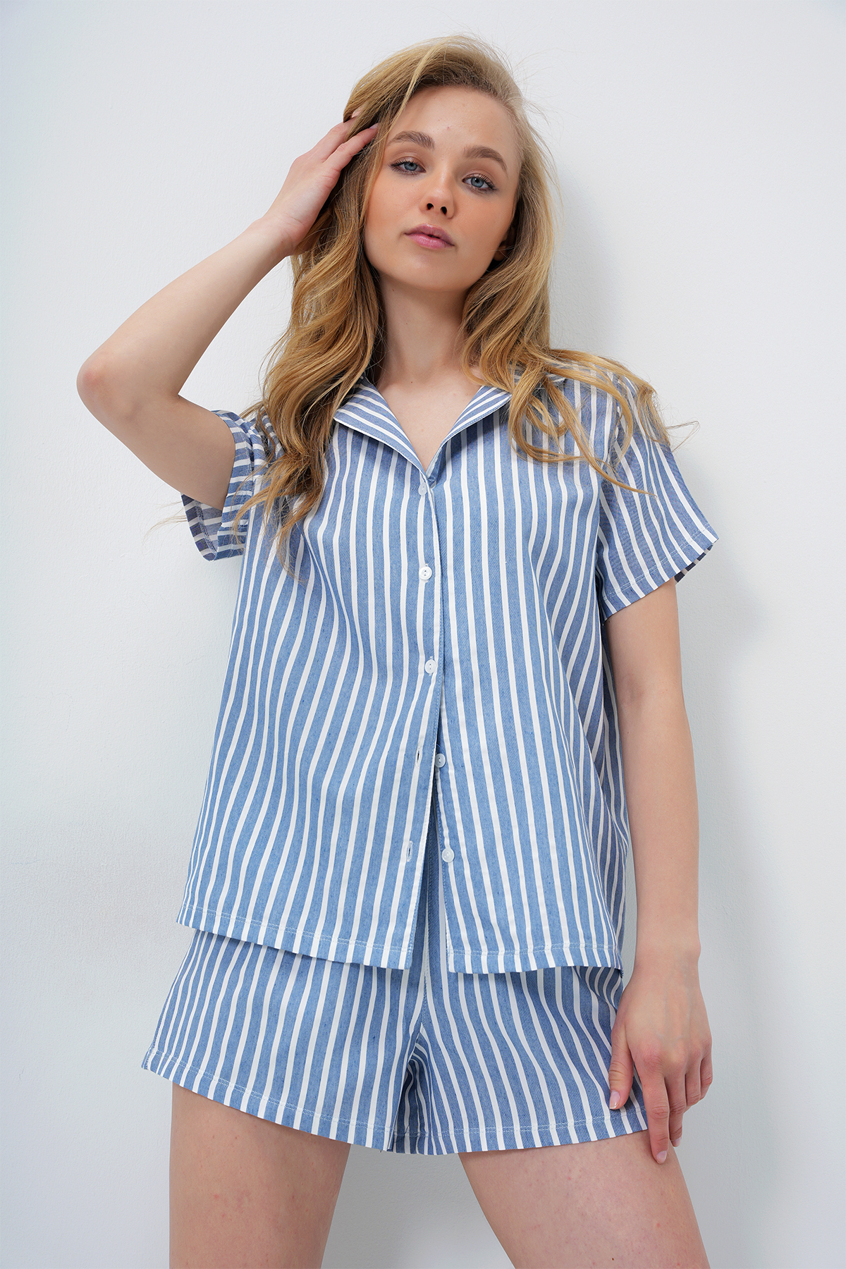 Alacati Printed Pajama Set