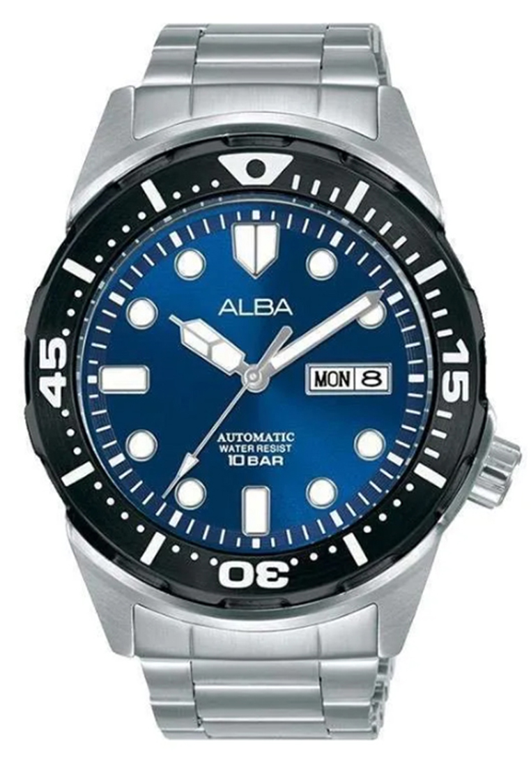 ALBA AL4415 SILVER BLUE SPORT STEEL AUTOMATIC
