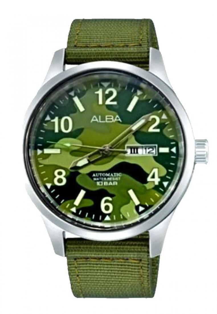 Alba Men AL4267X1 Strap Green Army Nylon