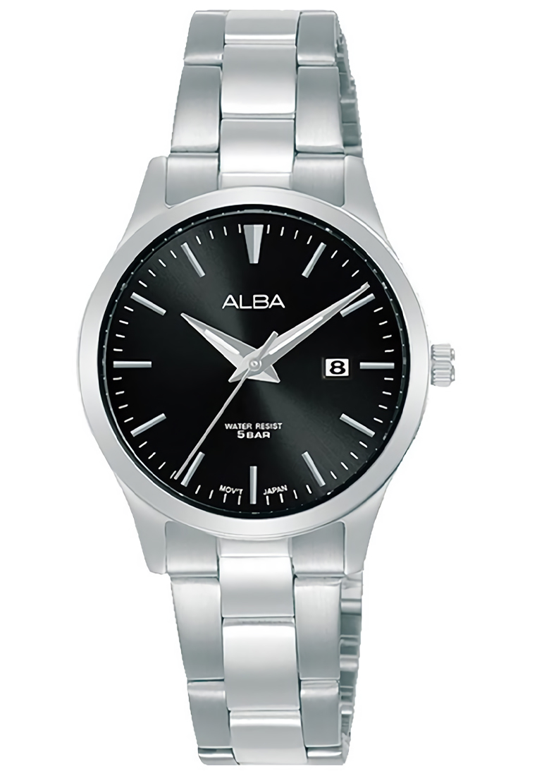 Alba - Jam Tangan Analog Wanita - Silver - Stainless Steel Bracelet - AH7Y03X1