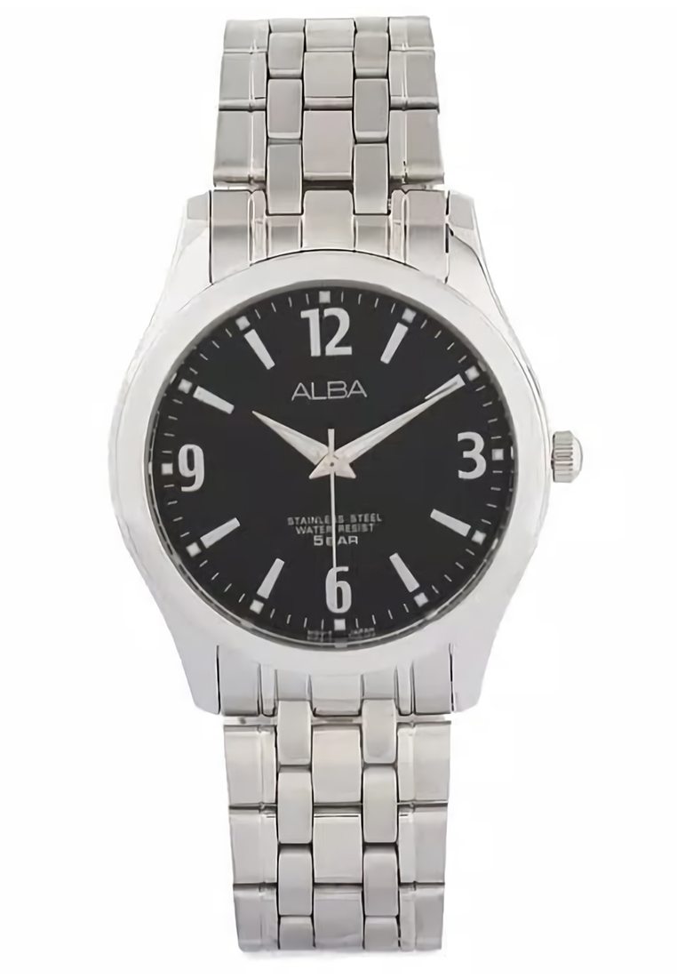 Alba - Jam Tangan Analog Pria - Silver - Stainless Steel Bracelet - ARSY23X1