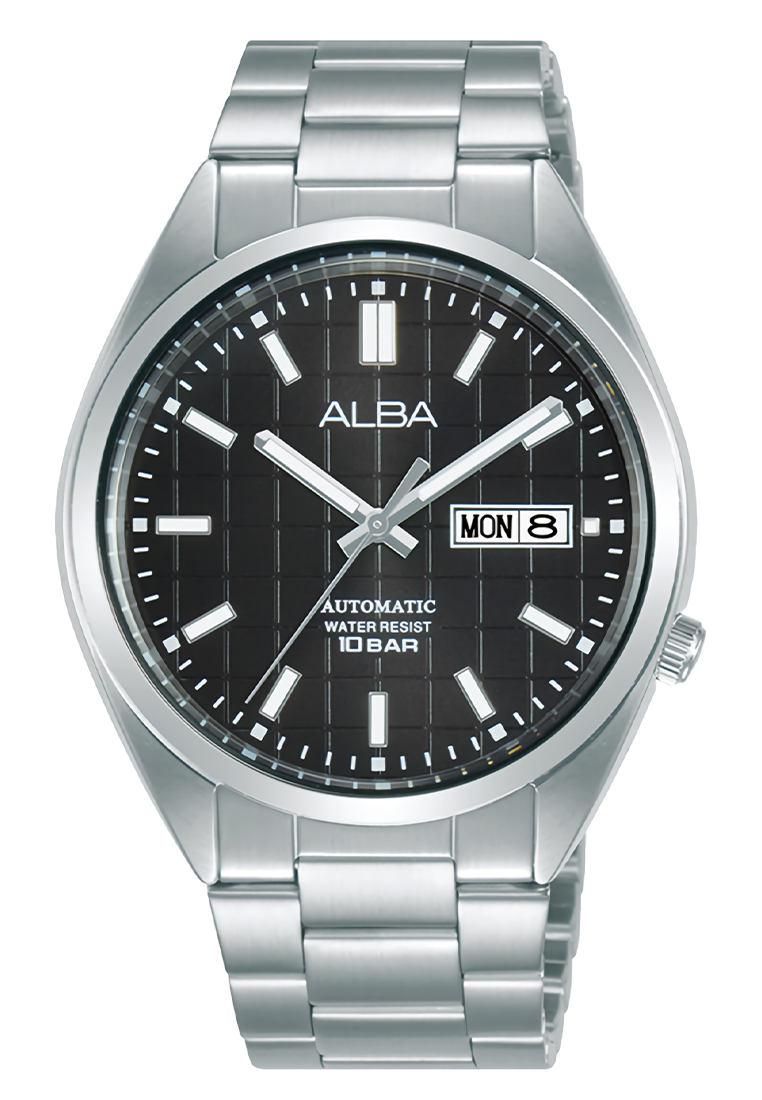Alba Mechanical - Jam Tangan Automatic Pria - Silver - Stainless Steel Bracelet - AL4327X1