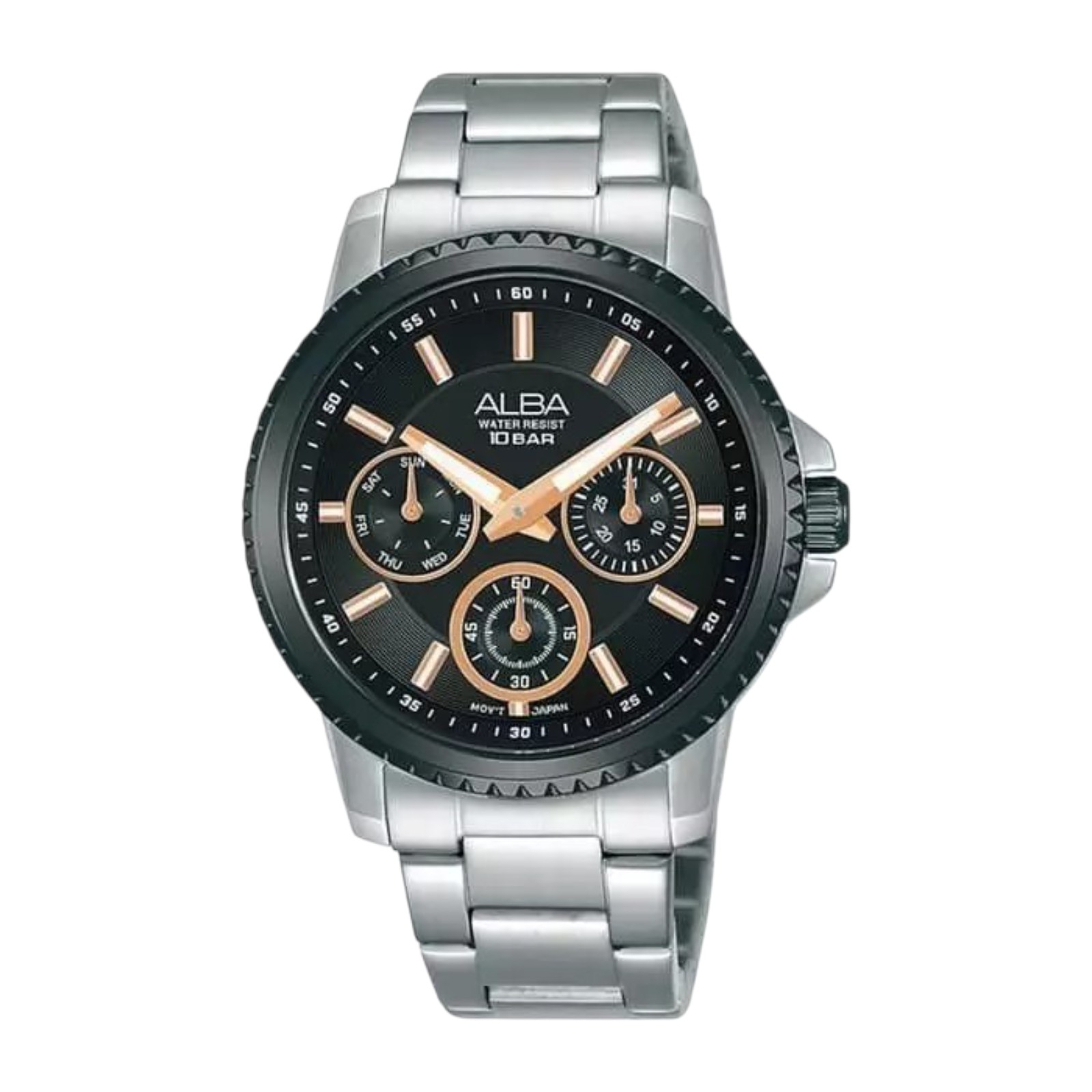 Alba AP6661x1 Silver Ring Hitam Cewek