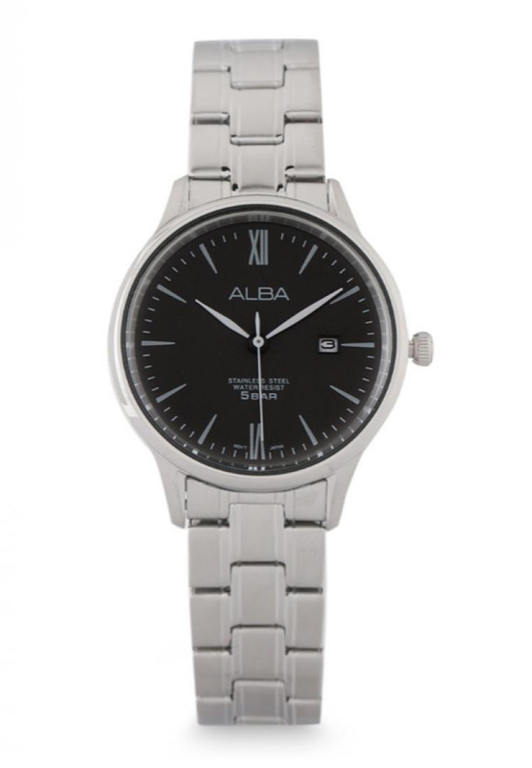 Alba Jam Tangan Wanita Alba Original Garansi Resmi Strap Stainless Steel Silver AH7N87 AH7N87X1 Silv