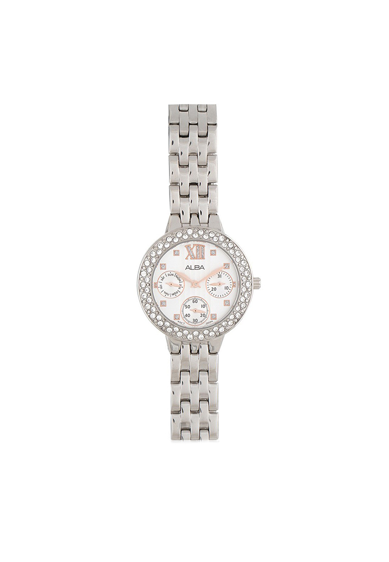 ALBA AP6457 Jam Tangan Wanita - Silver - Stainless Steel - AP6457