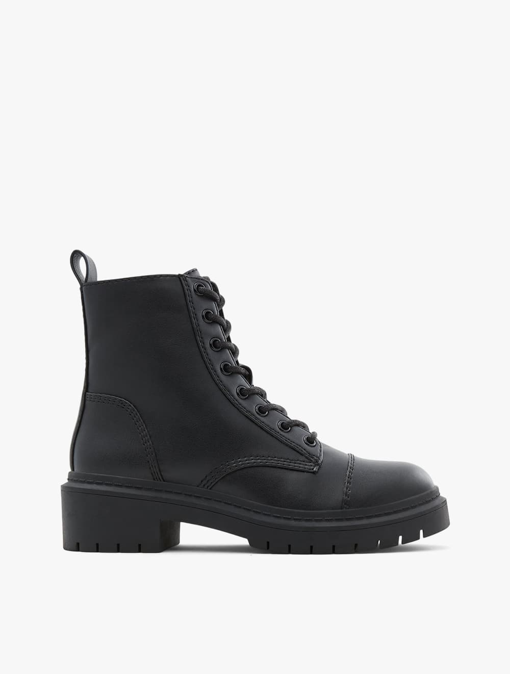 ALDO Goer Women's Combat Lug Sole Ankle Boot - Black
