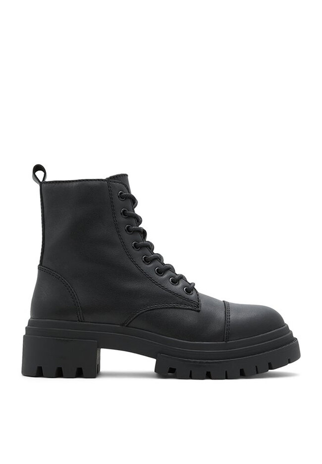 aldo leather upper boots